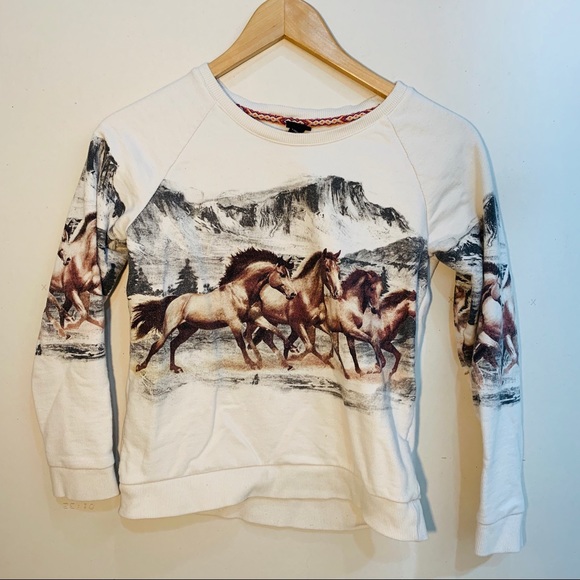 Other - {ART CLASS} Western Style Horse Shirt